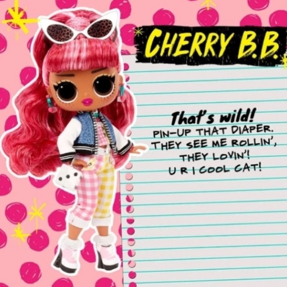 L.O.L. SURPRISE! TWEENS FASHION DOLL PLAYSET BNIB “CHERRY B.B.” SERIES ONE - Picture 8 of 11